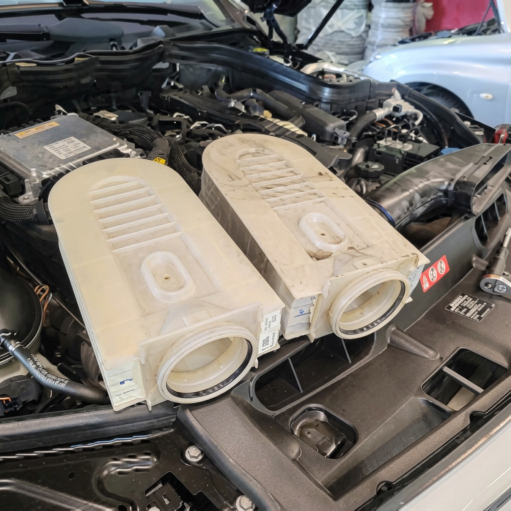 Vano motore V8